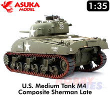 Load image into Gallery viewer, M4 Composite Sherman late LAST CHANCE US Medium Tank WWII 1:35 kit ASUKA 35049
