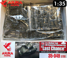 Load image into Gallery viewer, M4 Composite Sherman late LAST CHANCE US Medium Tank WWII 1:35 kit ASUKA 35049
