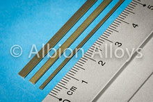 Load image into Gallery viewer, Brass L Channel ALBION ALLOYS Precision Metal Model Various Sizes L1 L2 L3
