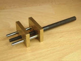 PRECISION BRASS HAND VICE polished steel guides Parallel jaws Professional tool