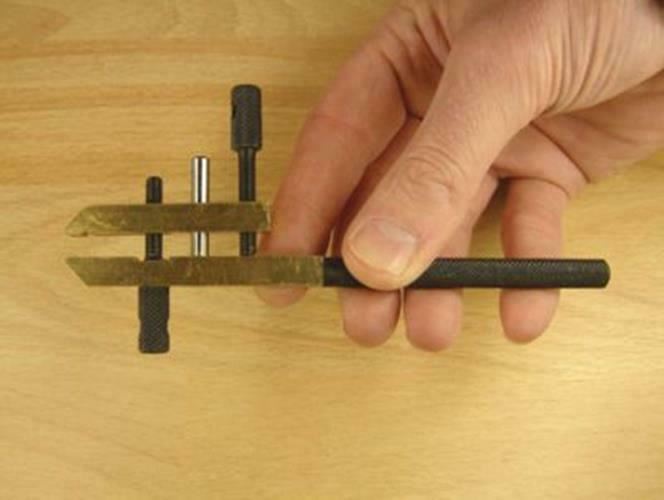 PRECISION BRASS HAND CLAMP vice brass jaws 10mm wording width 145mm long tool