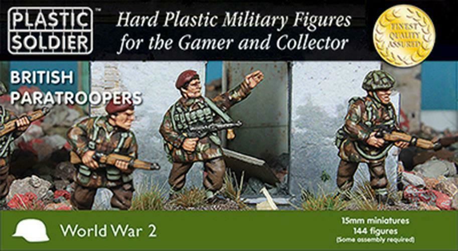 Plastic Soldier 15mm WW2015015 British PARATROOPERS 1944-1945 WW2