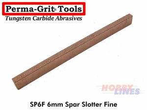 Perma-Grit SP6F 6mm SPAR SLOTTER Fine 1/4" Tungsten Carbide Permagrit