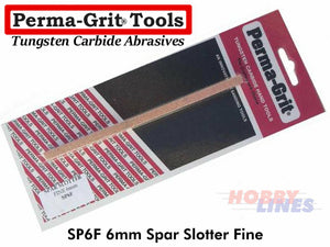 Perma-Grit SP6F 6mm SPAR SLOTTER Fine 1/4" Tungsten Carbide Permagrit