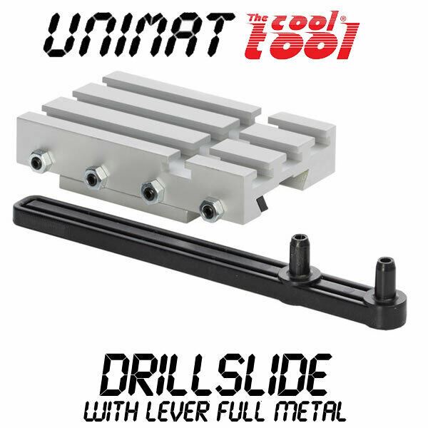 UNIMAT MetalLine Full Metal - 164061 DRILL SLIDE with lever Full Metal