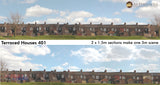 TERRACED HOUSE BACKS 401 OO ID Backscenes Art printers Std/Premium 15"