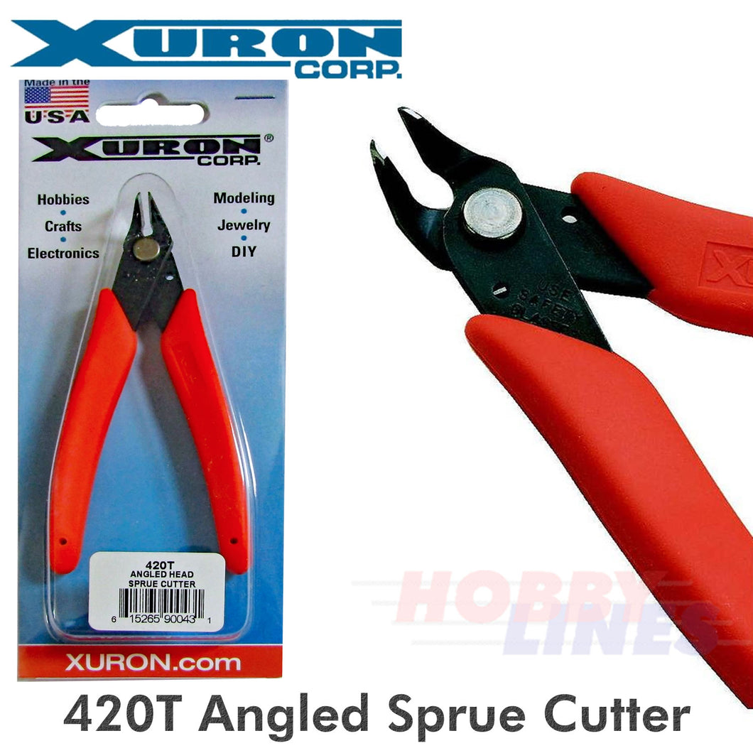 Xuron 420T Angle Head High Precision Shear Snips Made in the USA Hand Tool