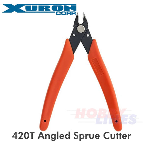 Xuron 420T Angle Head High Precision Shear Snips Made in the USA Hand Tool