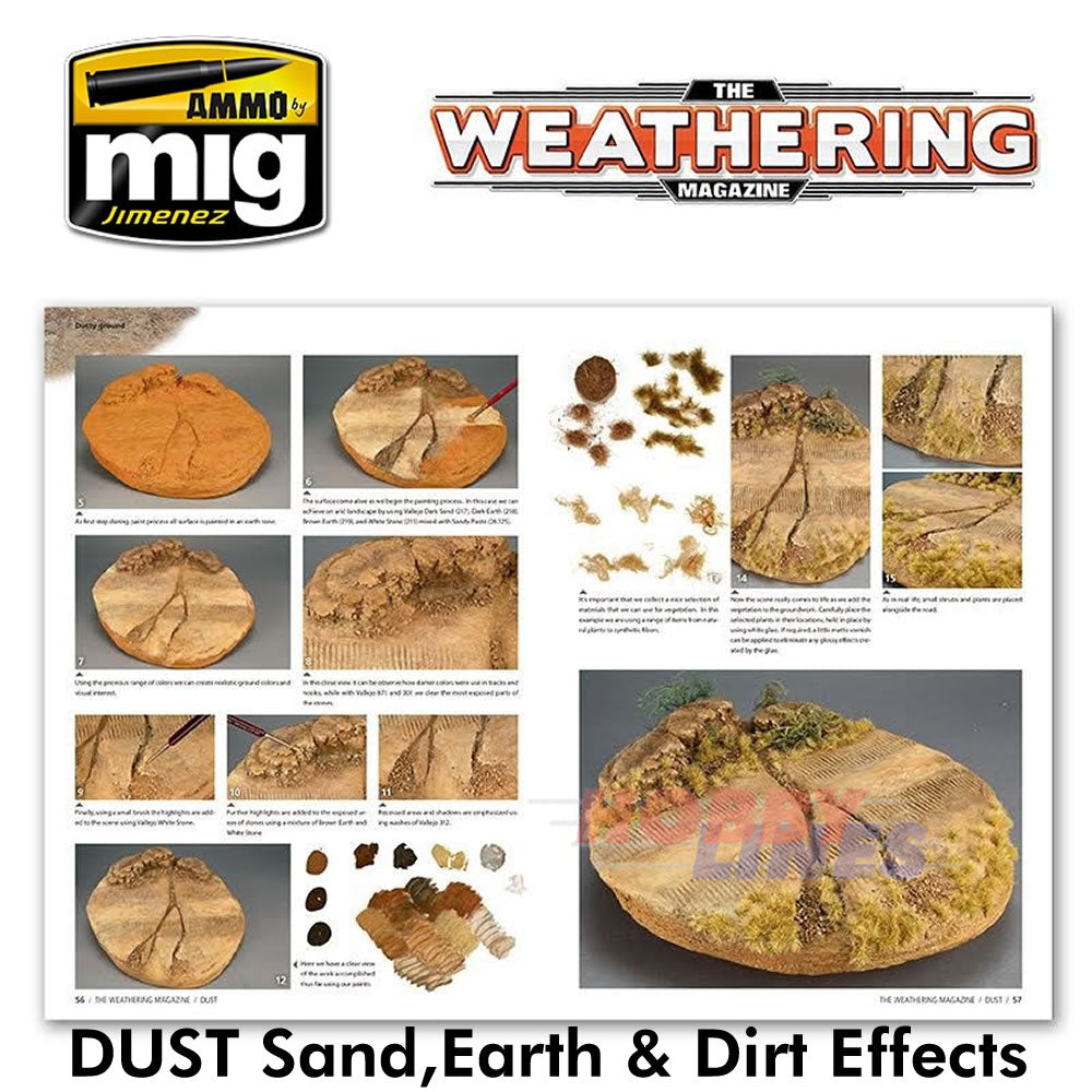 DUST GUIDE BOOK Weathering Magazine Issue 2 Ammo by Mig Jimenez MIG4501