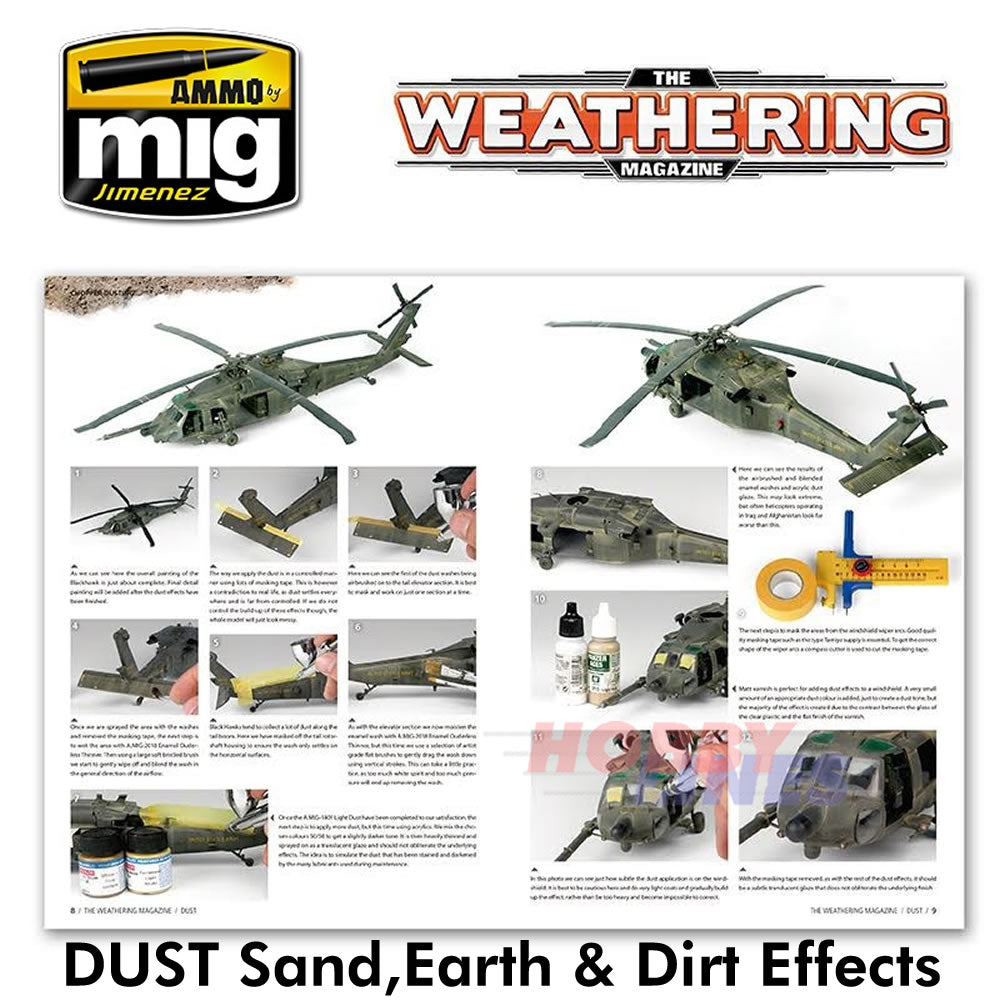 DUST GUIDE BOOK Weathering Magazine Issue 2 Ammo by Mig Jimenez MIG4501