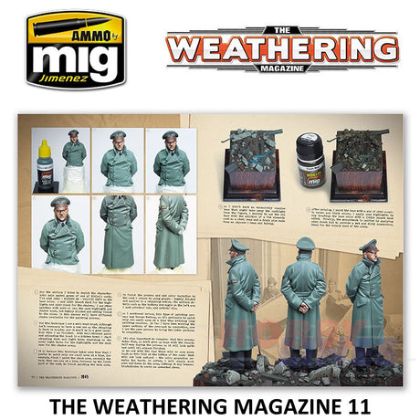 The Weathering Magazine Issue 11 1945 guide AMMO By Mig Jimenez MIG4510