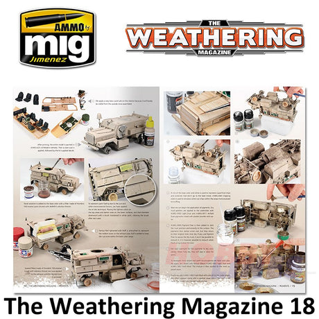 The Weathering Magazine Issue19 PIGMENTS guide AMMO By Mig Jimenez MIG4518