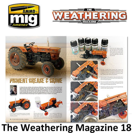 The Weathering Magazine Issue19 PIGMENTS guide AMMO By Mig Jimenez MIG4518
