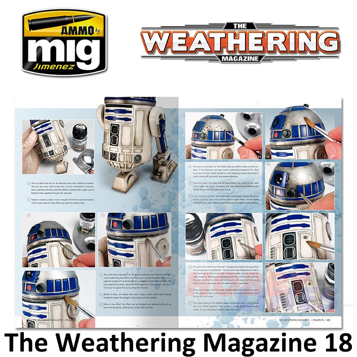 The Weathering Magazine Issue19 PIGMENTS guide AMMO By Mig Jimenez MIG4518