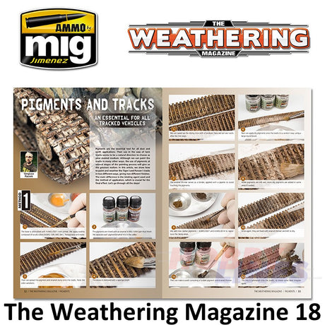 The Weathering Magazine Issue19 PIGMENTS guide AMMO By Mig Jimenez MIG4518