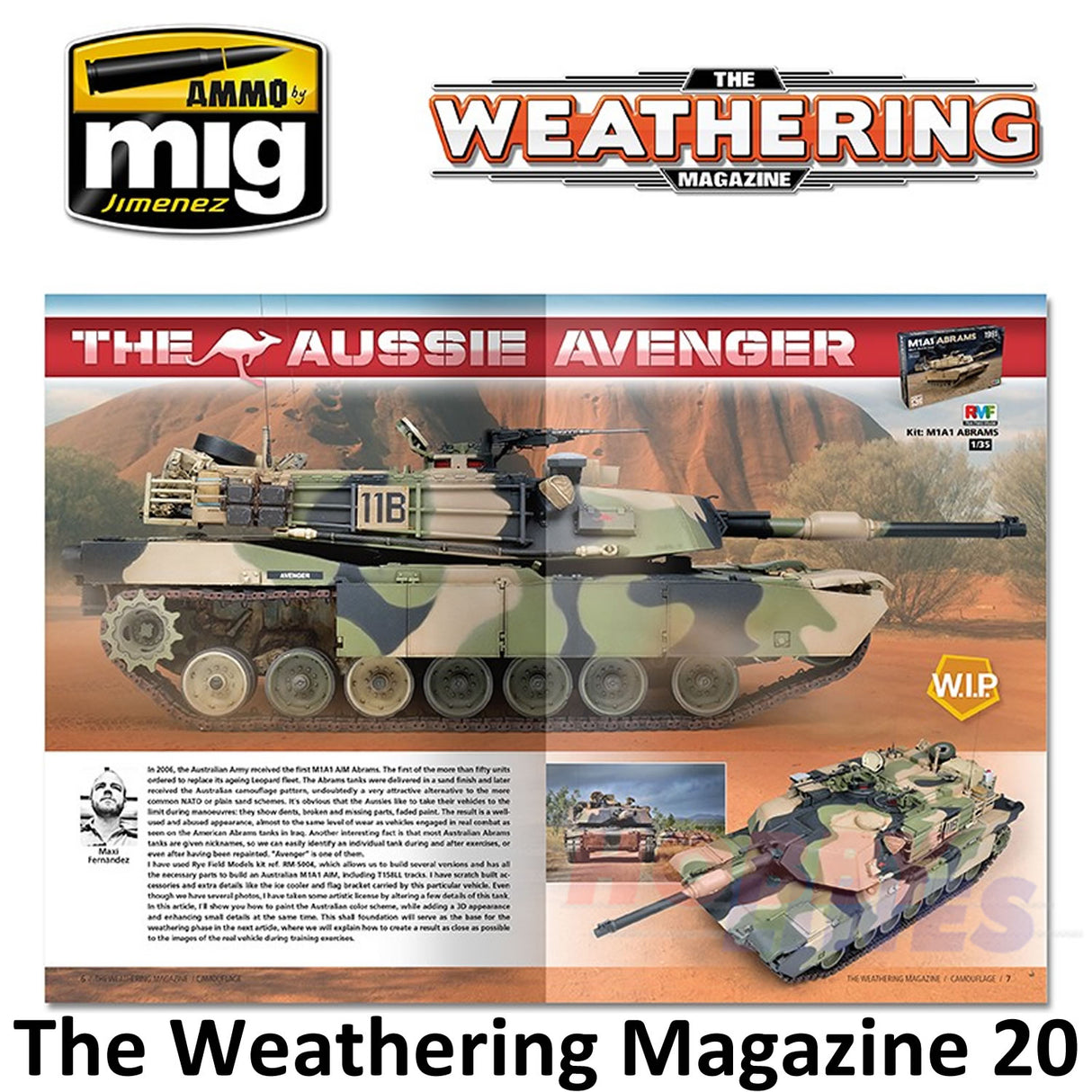 The Weathering Magazine Issue 20 CAMOUFLAGE guide AMMO By Mig Jimenez MIG4519
