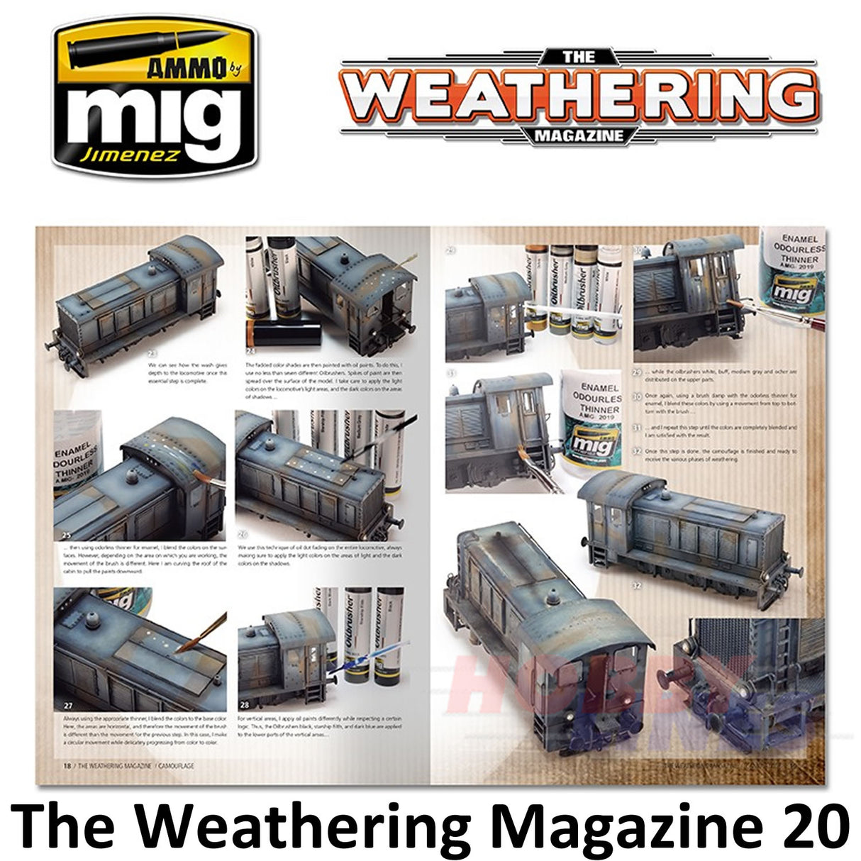 The Weathering Magazine Issue 20 CAMOUFLAGE guide AMMO By Mig Jimenez MIG4519