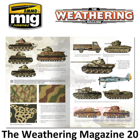 The Weathering Magazine Issue 20 CAMOUFLAGE guide AMMO By Mig Jimenez MIG4519