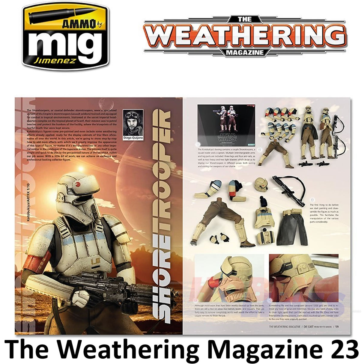  THE WEATHERING MAGAZINE - Issue 23 Die Cast | Ammo by Mig Jimenez
