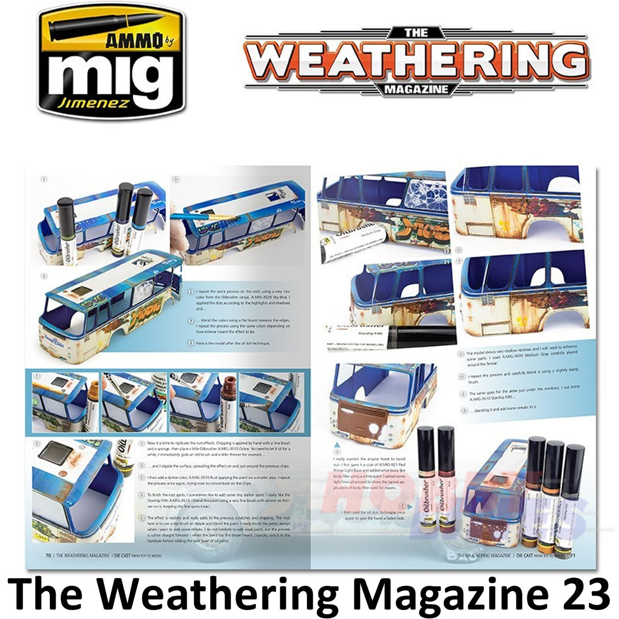  THE WEATHERING MAGAZINE - Issue 23 Die Cast | Ammo by Mig Jimenez