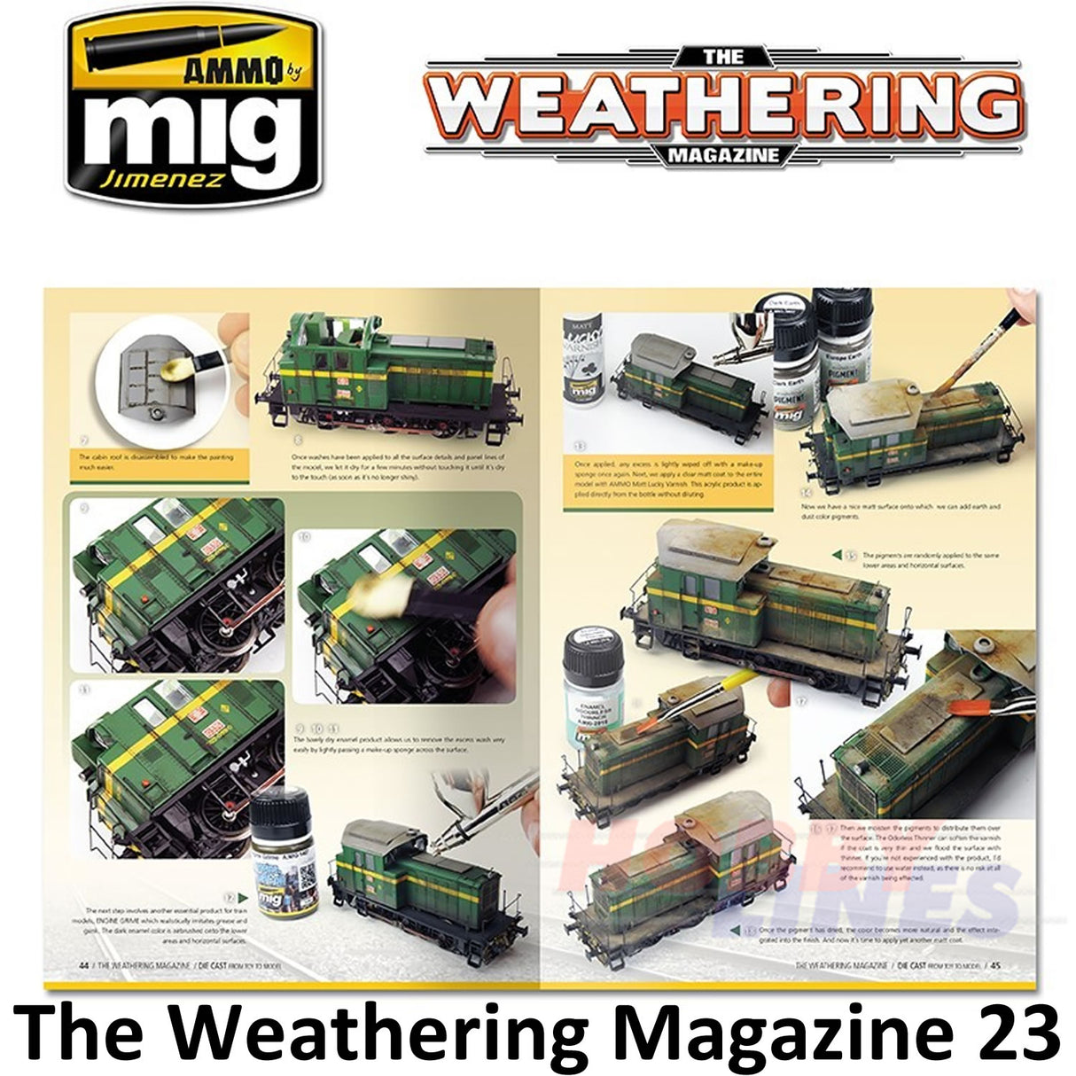  THE WEATHERING MAGAZINE - Issue 23 Die Cast | Ammo by Mig Jimenez
