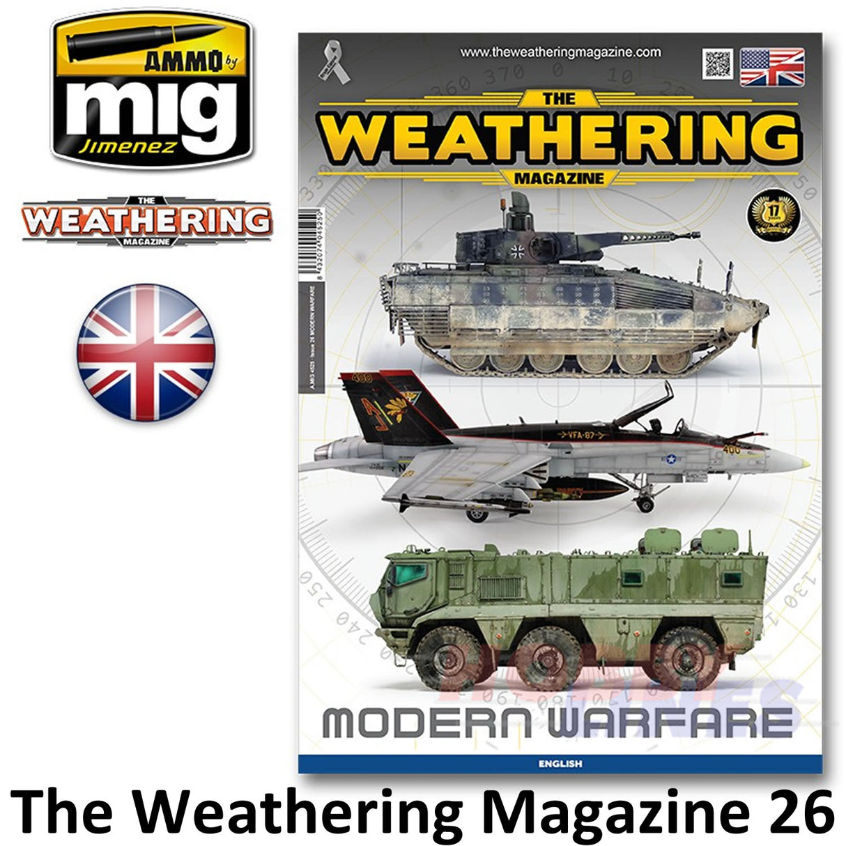The Weathering Magazine Issue 25 MODERN WARFARE guide AMMO Mig Jimenez MIG4525