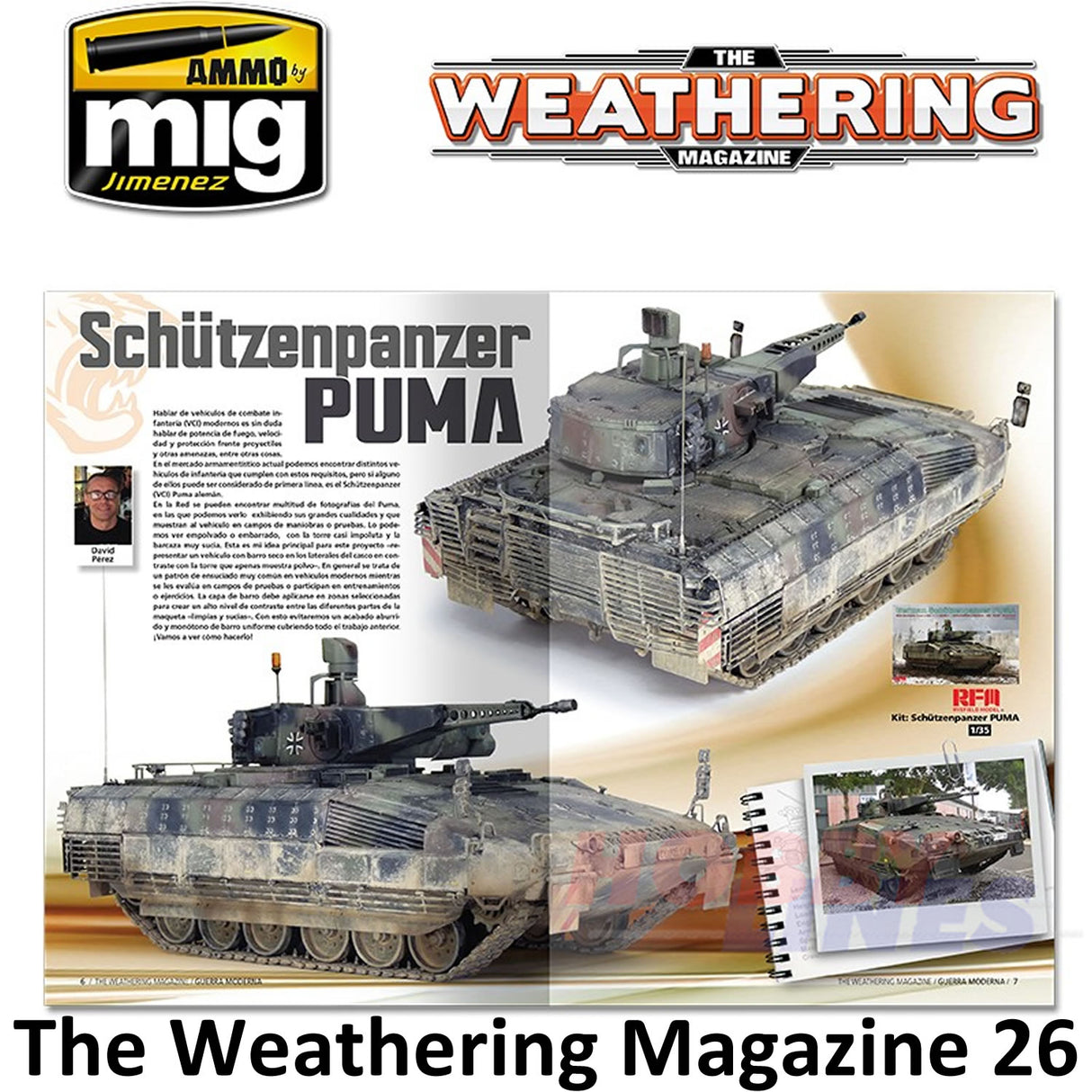 The Weathering Magazine Issue 25 MODERN WARFARE guide AMMO Mig Jimenez MIG4525