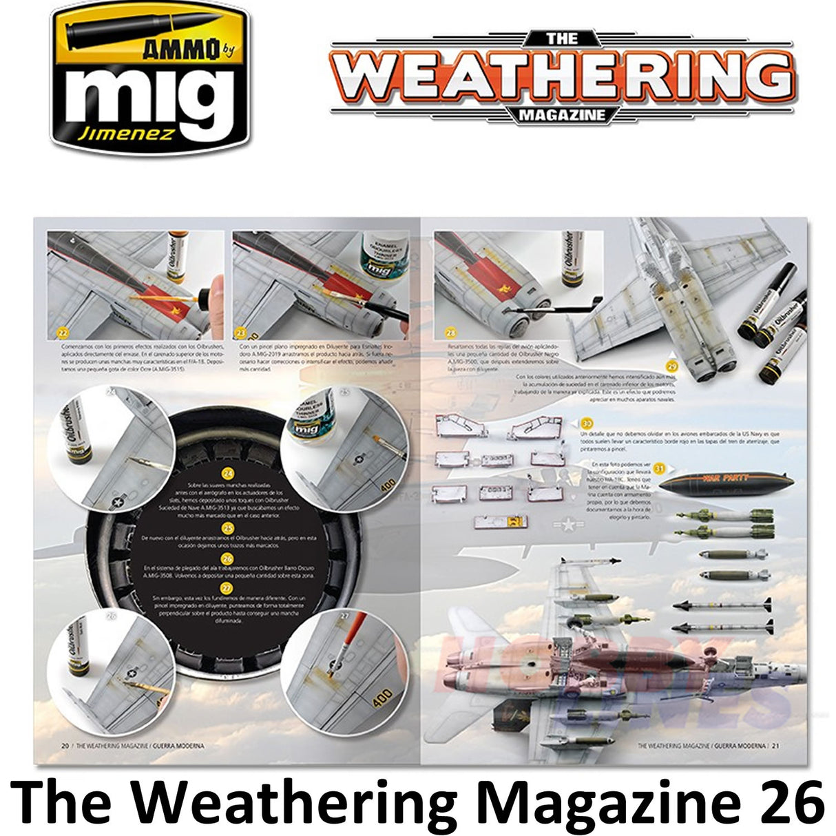 The Weathering Magazine Issue 25 MODERN WARFARE guide AMMO Mig Jimenez MIG4525