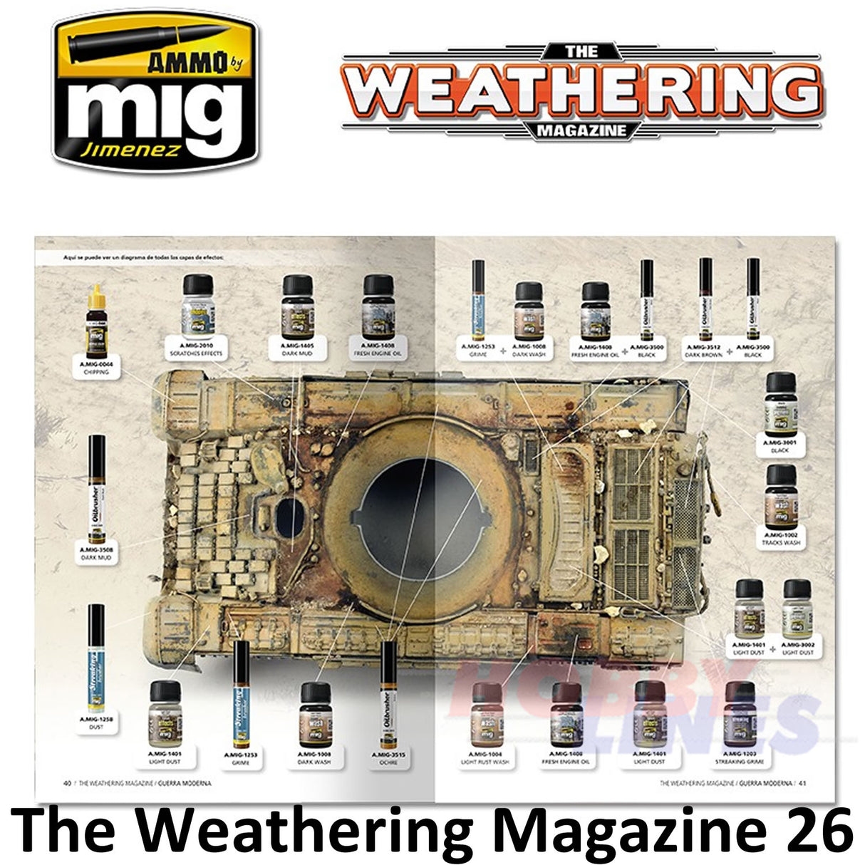 The Weathering Magazine Issue 25 MODERN WARFARE guide AMMO Mig Jimenez MIG4525