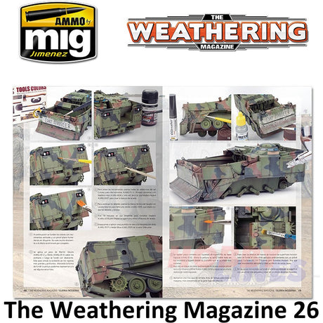 The Weathering Magazine Issue 25 MODERN WARFARE guide AMMO Mig Jimenez MIG4525