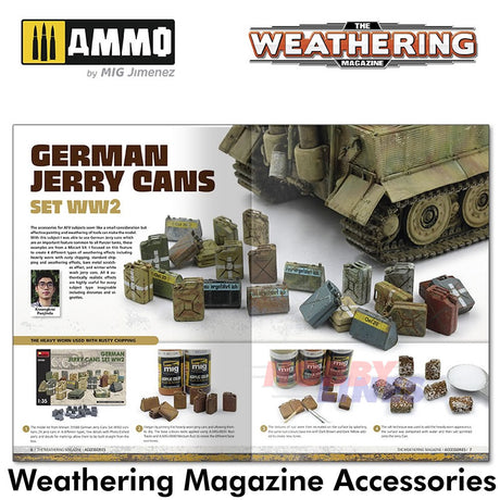 The Weathering Magazine Issue 32 Accessories Paperback Book Ammo by Mig MIG4531
