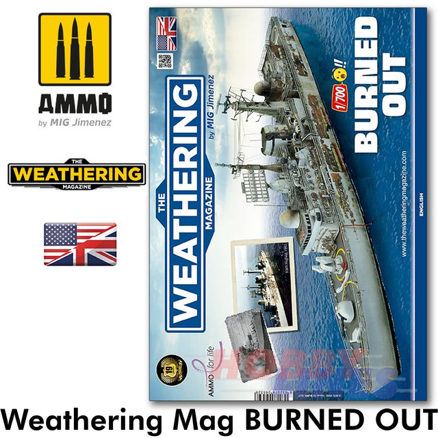 The Weathering Magazine Issue 33 BURNED OUT Paperback Book Ammo by Mig MIG4532