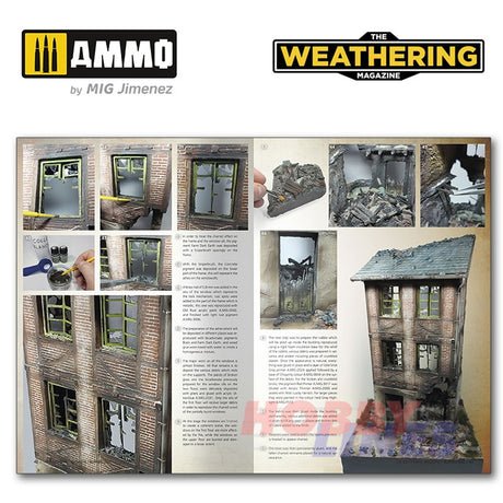 The Weathering Magazine Issue 33 BURNED OUT Paperback Book Ammo by Mig MIG4532