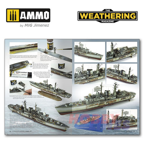 The Weathering Magazine Issue 33 BURNED OUT Paperback Book Ammo by Mig MIG4532