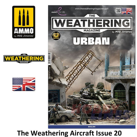 The Weathering Magazine Issue 34 â URBAN Paperback Book Ammo Mig MIG4533