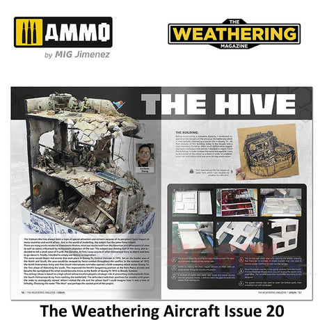 The Weathering Magazine Issue 34 â URBAN Paperback Book Ammo Mig MIG4533