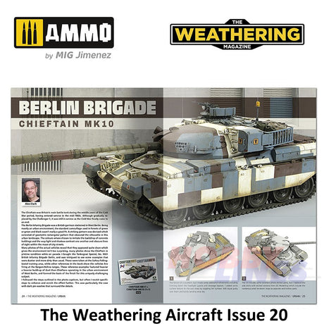 The Weathering Magazine Issue 34 â URBAN Paperback Book Ammo Mig MIG4533