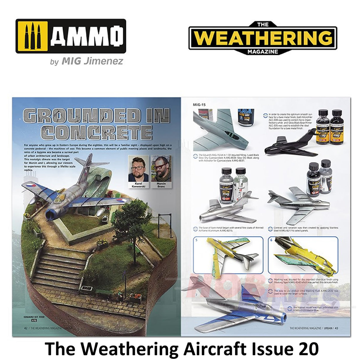 The Weathering Magazine Issue 34 â URBAN Paperback Book Ammo Mig MIG4533