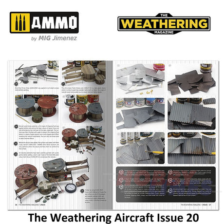 The Weathering Magazine Issue 34 â URBAN Paperback Book Ammo Mig MIG4533