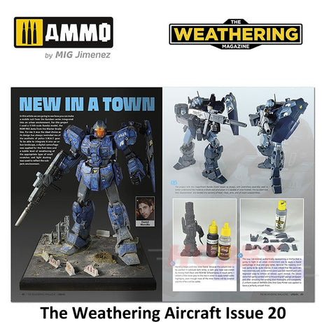 The Weathering Magazine Issue 34 â URBAN Paperback Book Ammo Mig MIG4533