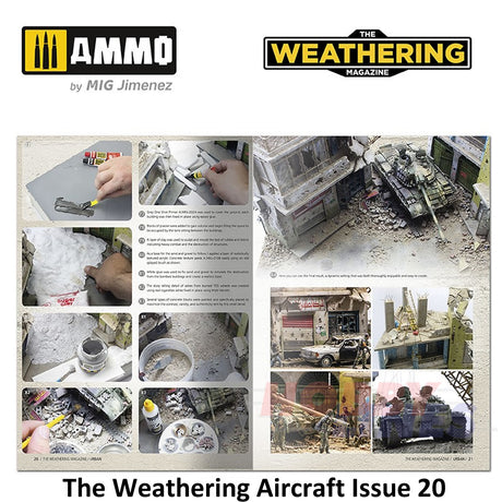 The Weathering Magazine Issue 34 â URBAN Paperback Book Ammo Mig MIG4533