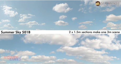 SUMMER SKY Pack B 501B OO ID Backscenes Art printers Std/Premium 15"