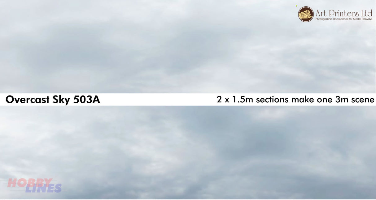OVERCAST SKY Pack A 503A OO ID Backscenes Art printers Std/Premium 15"