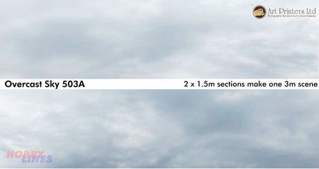 OVERCAST SKY Pack A 503A OO ID Backscenes Art printers Std/Premium 15"