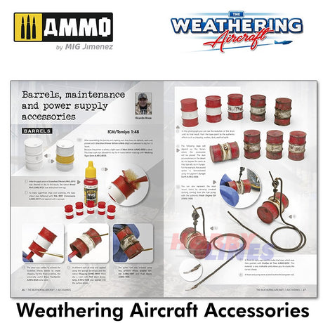 THE WEATHERING AIRCRAFT MAGAZINE - Issue 18 Accessories | Ammo by Mig Jimenez 