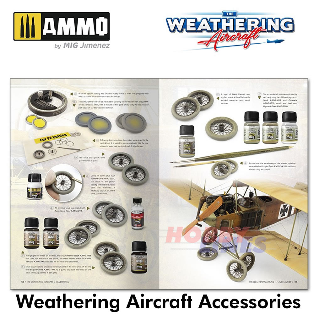 THE WEATHERING AIRCRAFT MAGAZINE - Issue 18 Accessories | Ammo by Mig Jimenez 