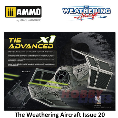 The Weathering Aircraft Issue 20 - ONE COLOUR Paperback Book Ammo Mig MIG5220