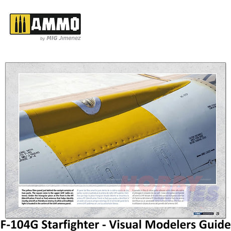 F-104G STARFIGHTER - Visual Modelers Guide Book 70 pages Ammo by Mig MIG6004