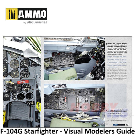F-104G STARFIGHTER - Visual Modelers Guide Book 70 pages Ammo by Mig MIG6004