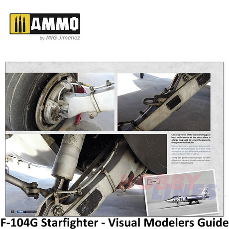 F-104G STARFIGHTER - Visual Modelers Guide Book 70 pages Ammo by Mig MIG6004